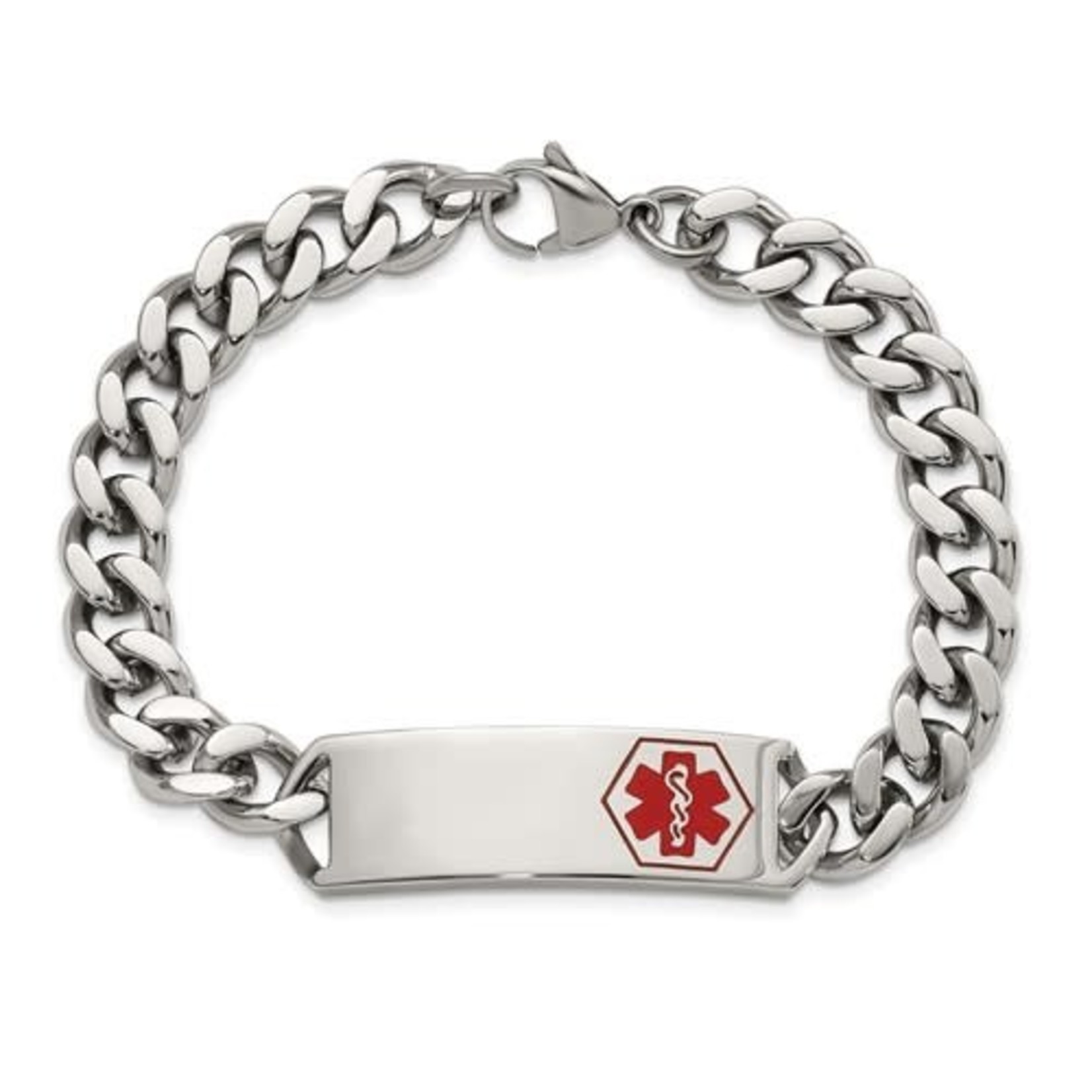 Stainless Engravable Medical ID Bracelet