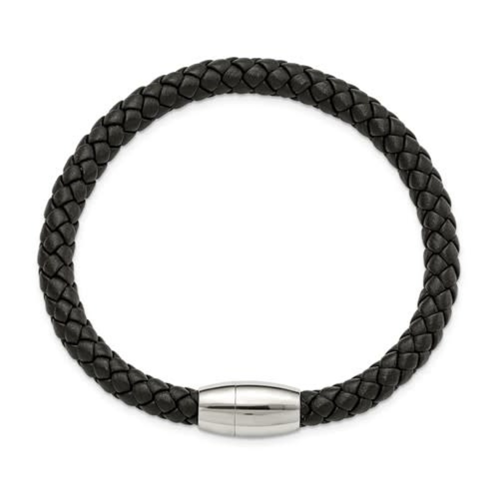 Hand Woven Chocolate Nuba Leather Bracelet