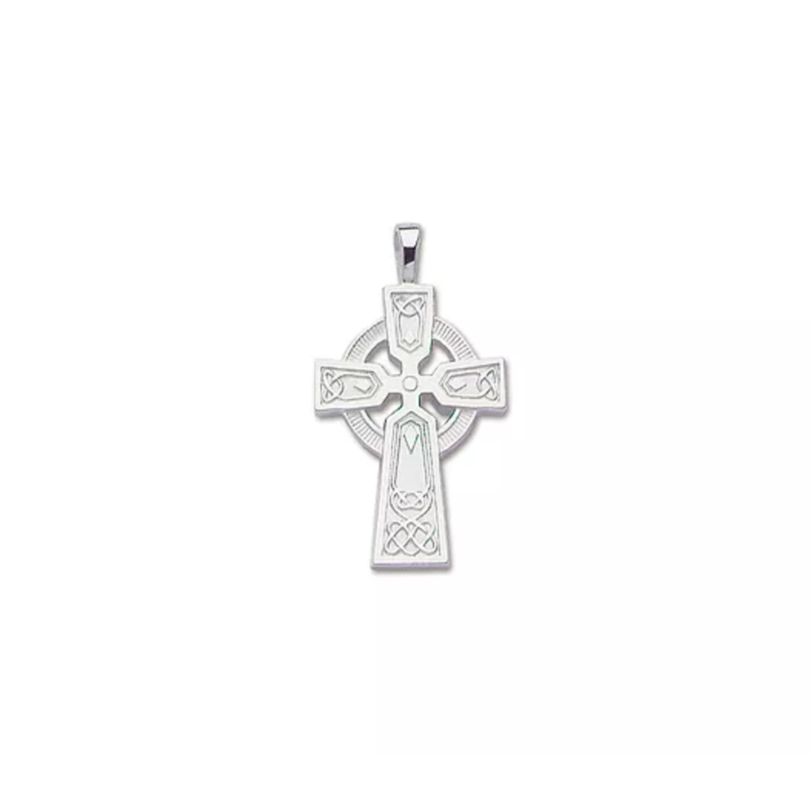 Solid Sterling Silver Large Celtic Cross