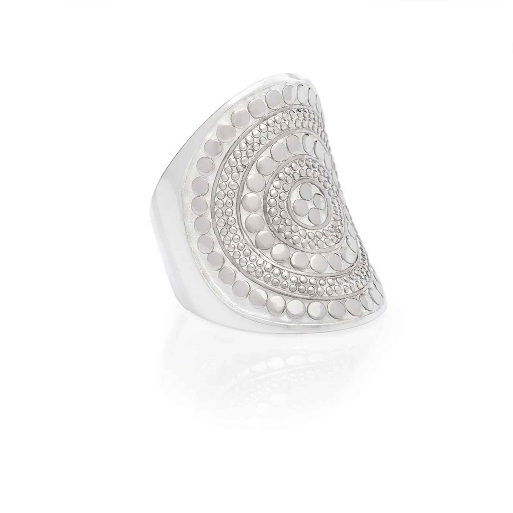 Classic Sterling Silver Saddle Ring