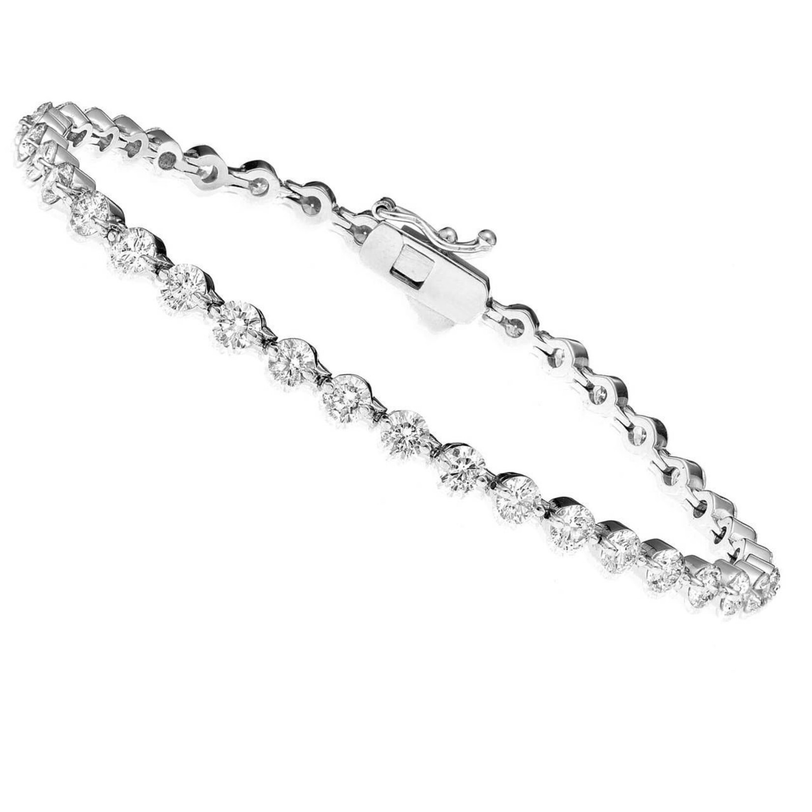 14KW Gold Diamond Tennis Bracelet