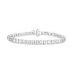 14K White Gold 10 Carat Diamond Tennis Bracelet