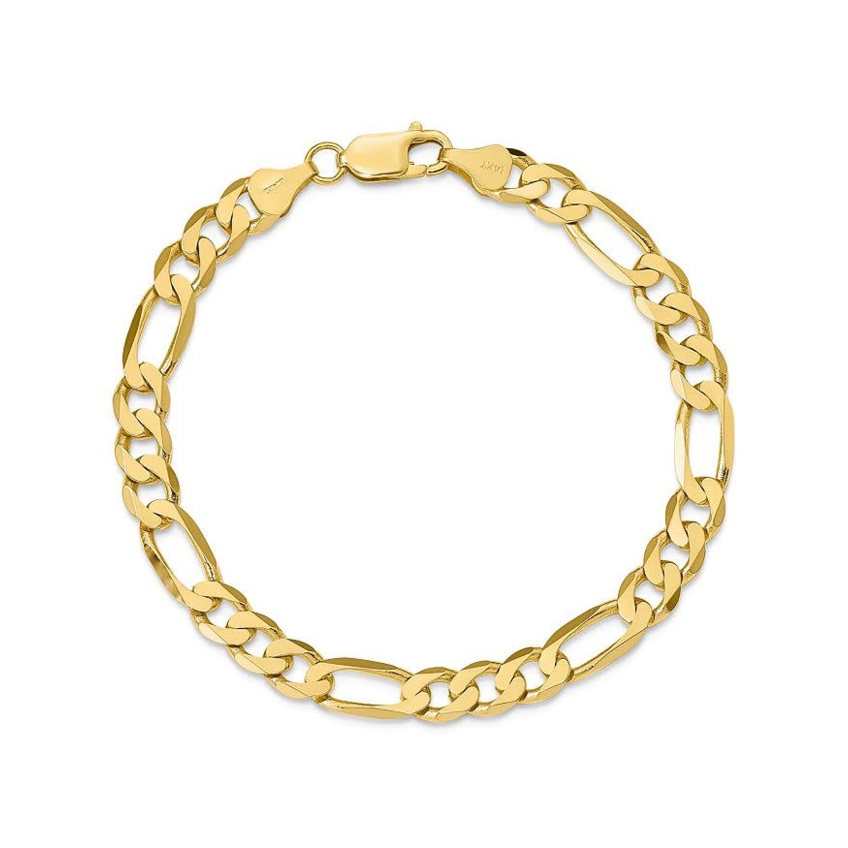 14K Yellow Gold Anchor Link Bracelet