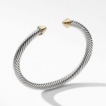 Sterling Silver & 18K Gold Cable David Yurman Cable Bangle