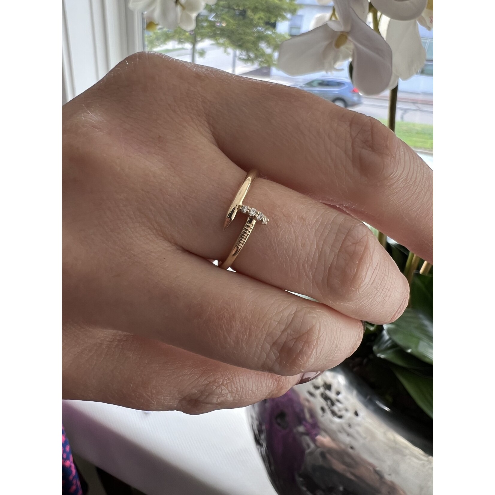 14K Yellow Gold Onyx and Mabe Pearl Earrings