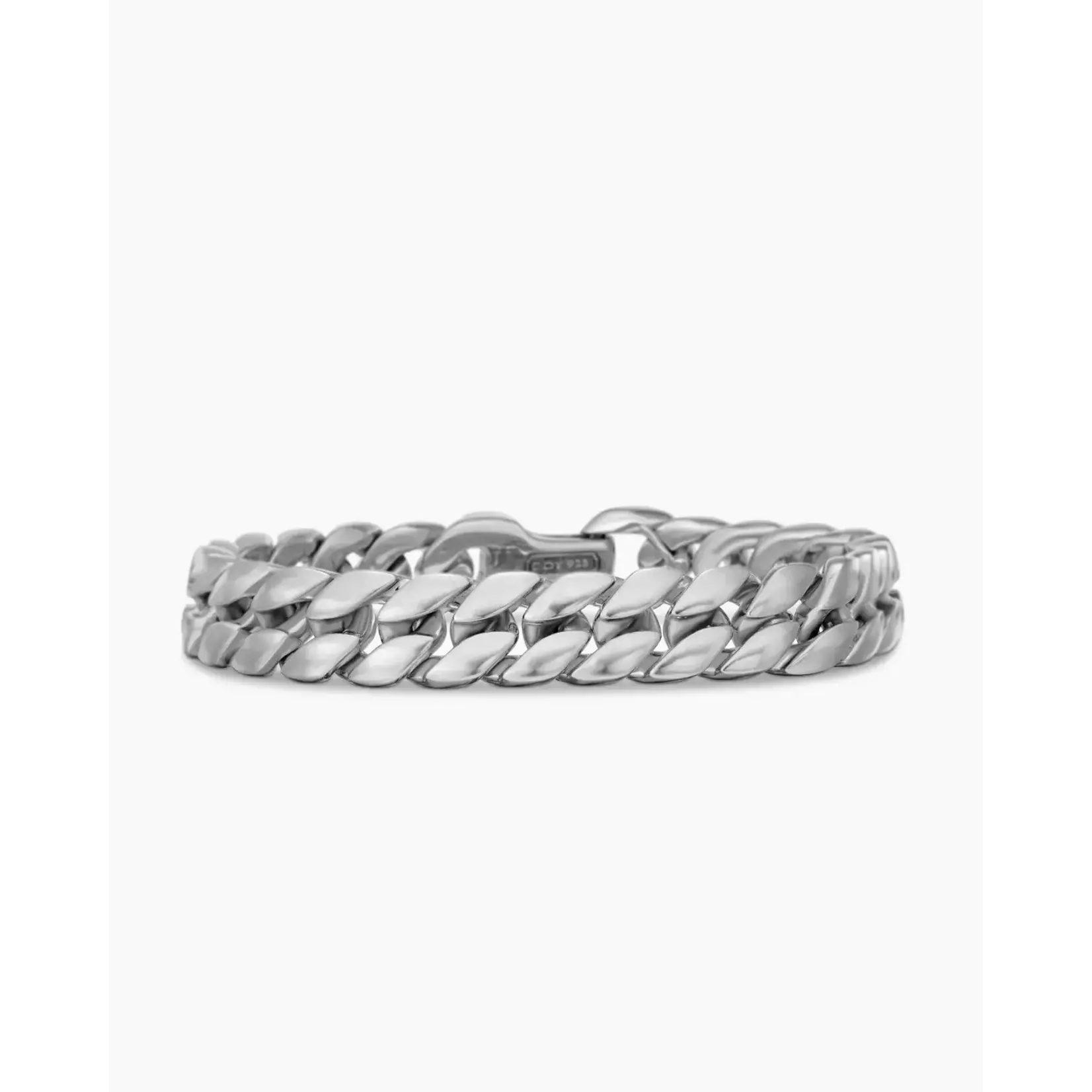 Sterling Silver David Yurman Curb Link Chain Bracelet