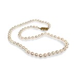 Cultured Akoya 6.5-7mm Pearl 20" Strand with 18KY Gold Clasp