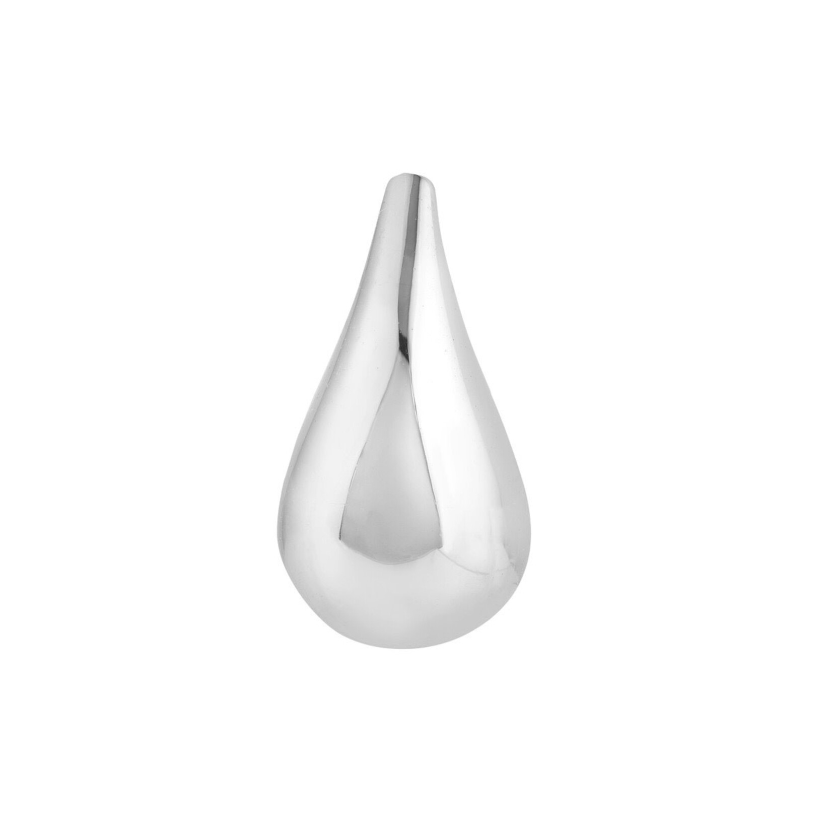 Sterling Silver Teardrop Stud Earring