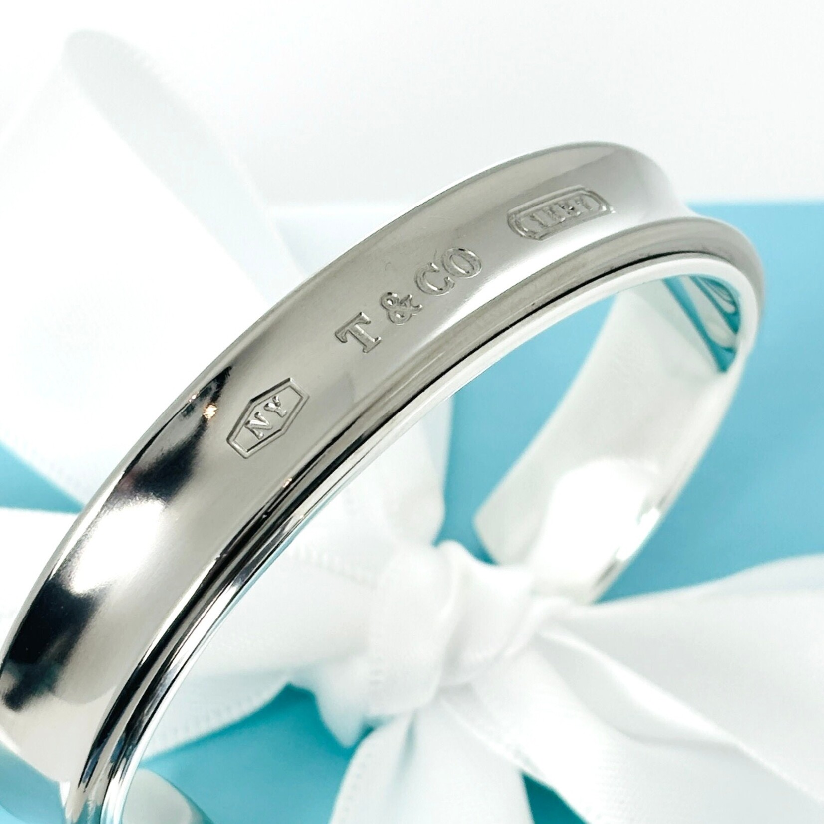 Sterling Silver Tiffany 1997 Cuff Bracelet