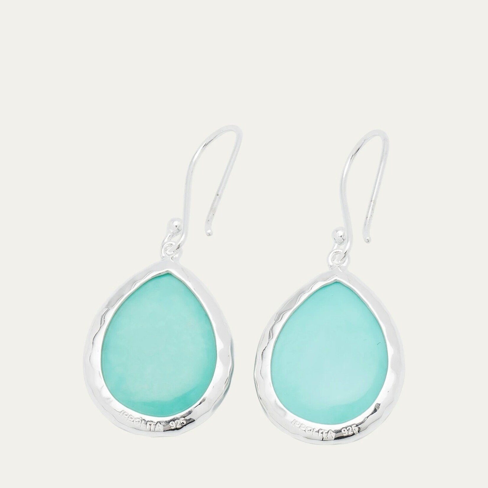 Sterling Silver Ippolita Turquoise Doublet Drop Earrings