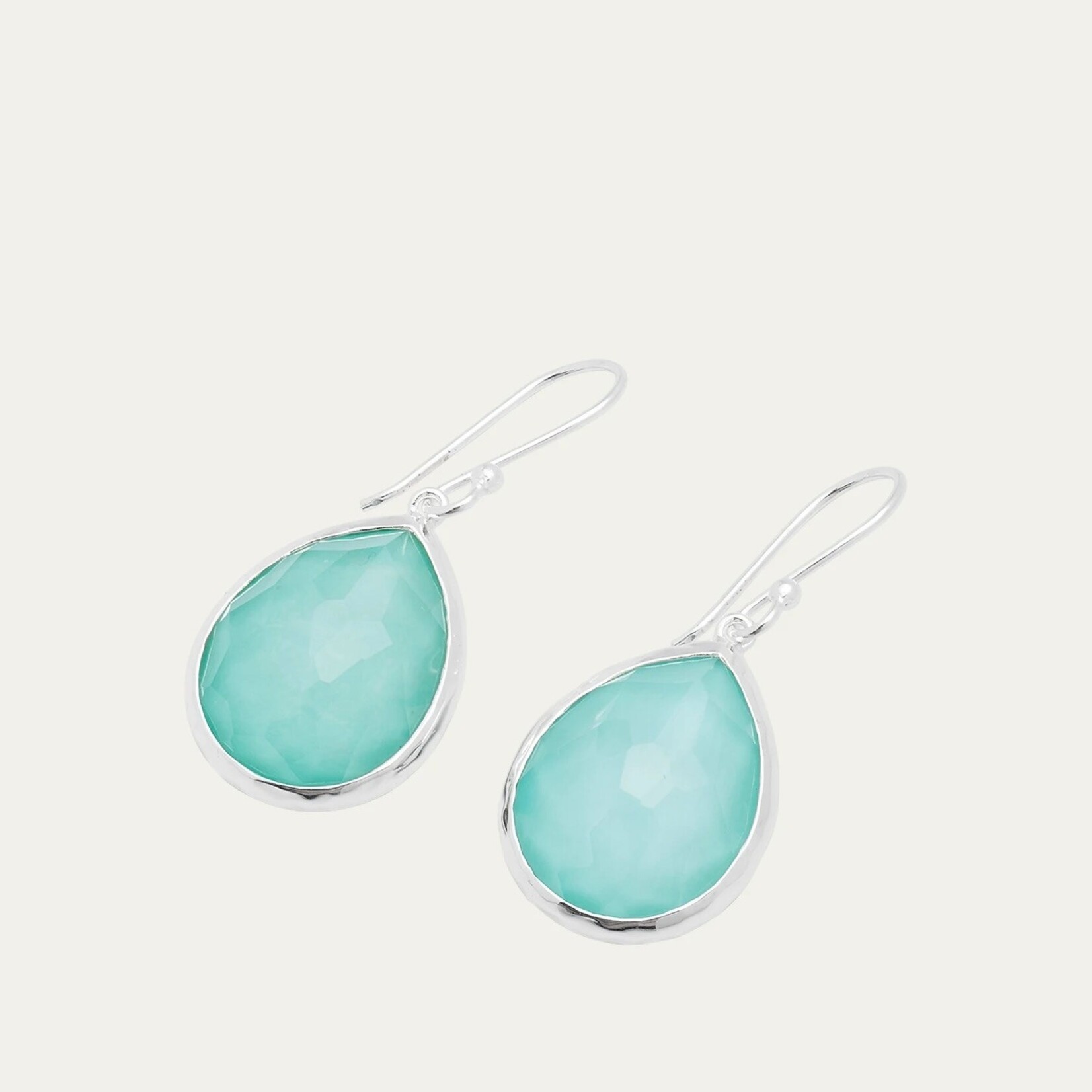 Sterling Silver Ippolita Turquoise Doublet Drop Earrings