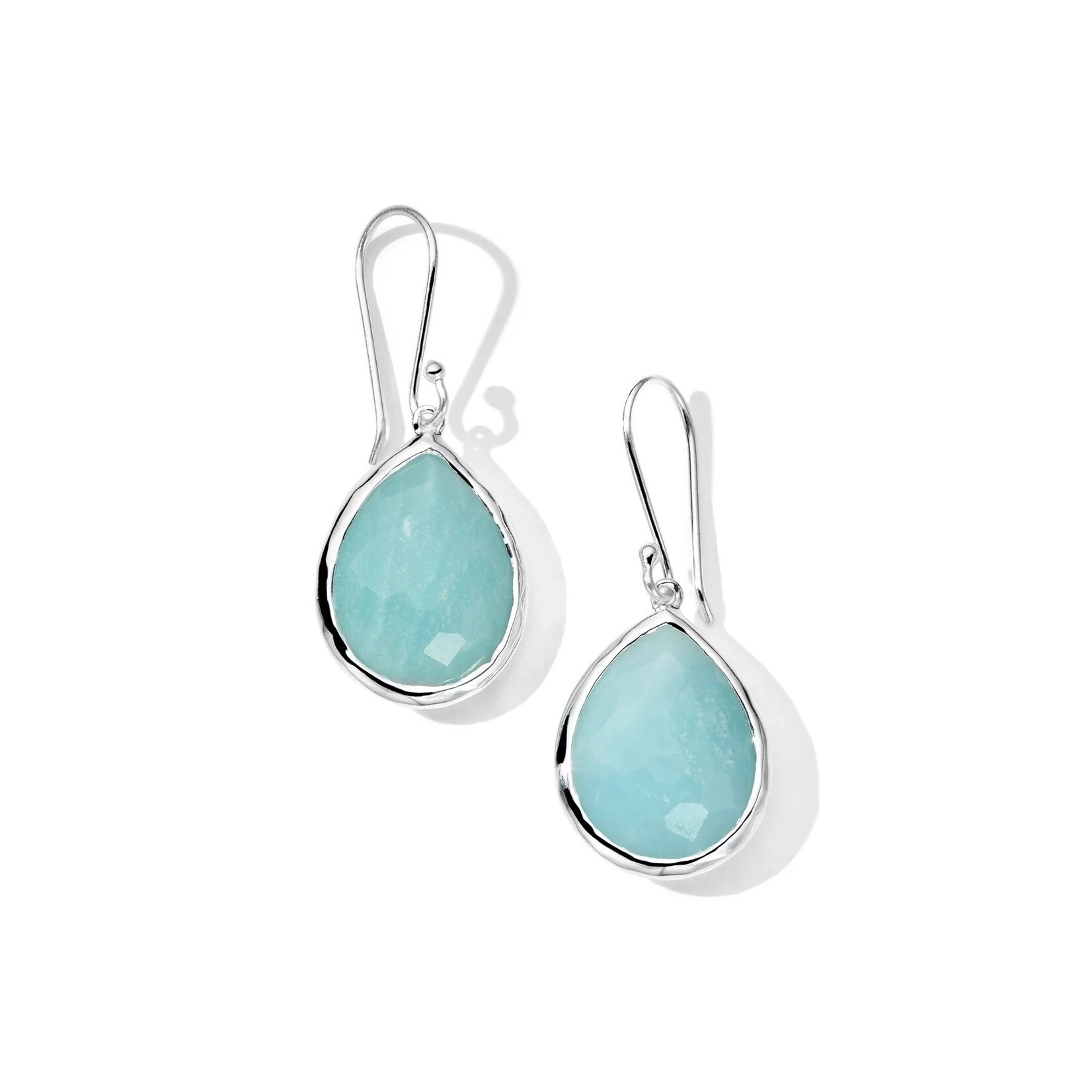 Sterling Silver Ippolita Turquoise Doublet Drop Earrings