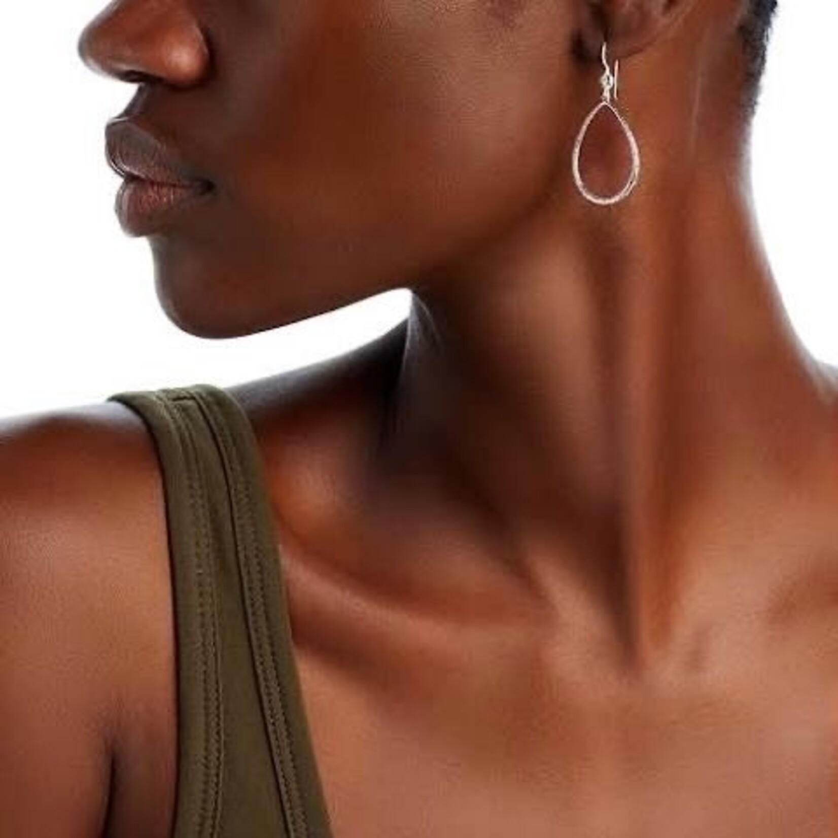 Sterling Silver IPPOLITA Stardust Diamond Teardrop Earrings