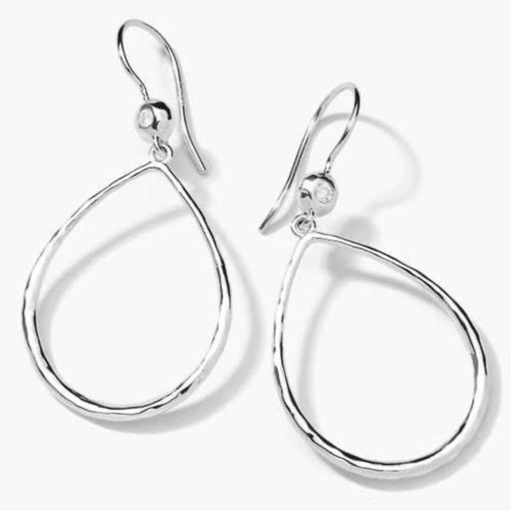 Sterling Silver IPPOLITA Stardust Diamond Teardrop Earrings