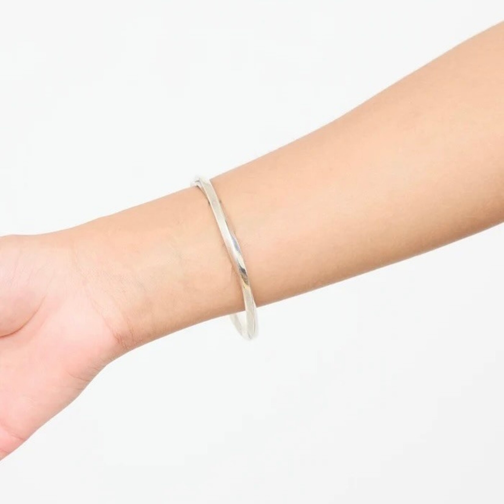 Sterling Silver Tiffany & Co. Vintage 1999 Twist Bangle