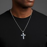 Solid Sterling Silver Large Plain Cross