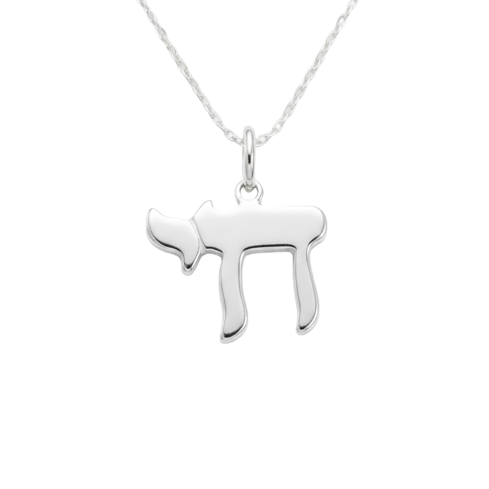 Sterling Silver Chai Pendant