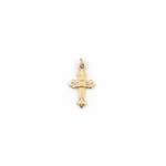 14K Yellow Gold Baby Petite Renaissance Cross