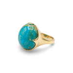 18K Yellow Gold Turquoise Ring by IPPOLITA