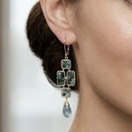 Michelle Pressler 14K Yellow GoldFilled  Chandelier Earrings