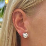 14KW Gold Diamond Earring Jackets 1.00ctw - Center Stone Not Included