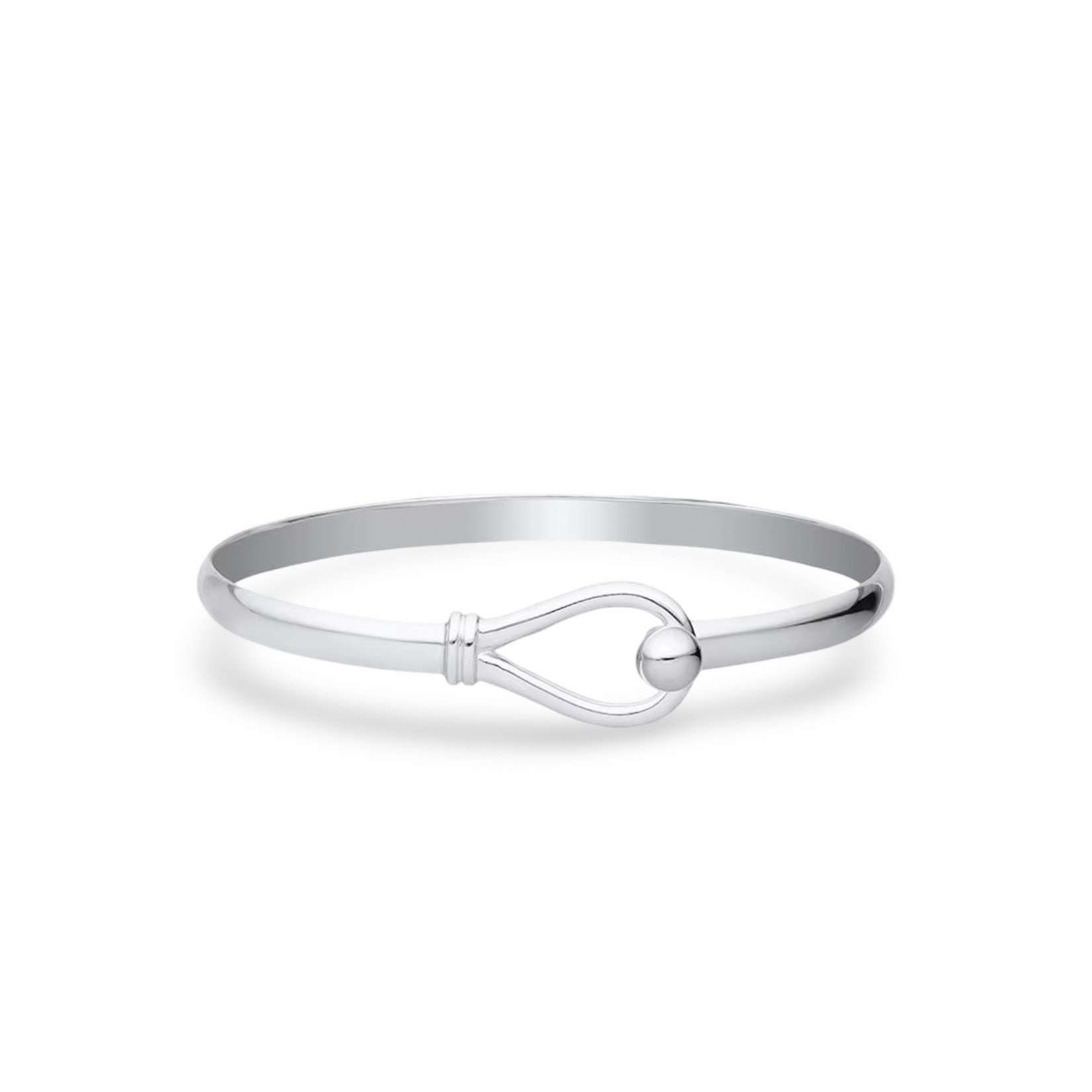 Sterling Silver Cape Cod Loop & Ball Bangle
