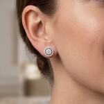 14K White Gold Diamond Jackets