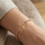 Sterling Silver & 18K Yellow Gold Overlay Moree Italia Bracelet