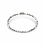 Sterling Silver Woven Spring Italia Bracelet