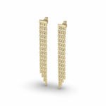 Sterling Silver & 18K Yellow Gold Overlay Infinity Italia Earrings