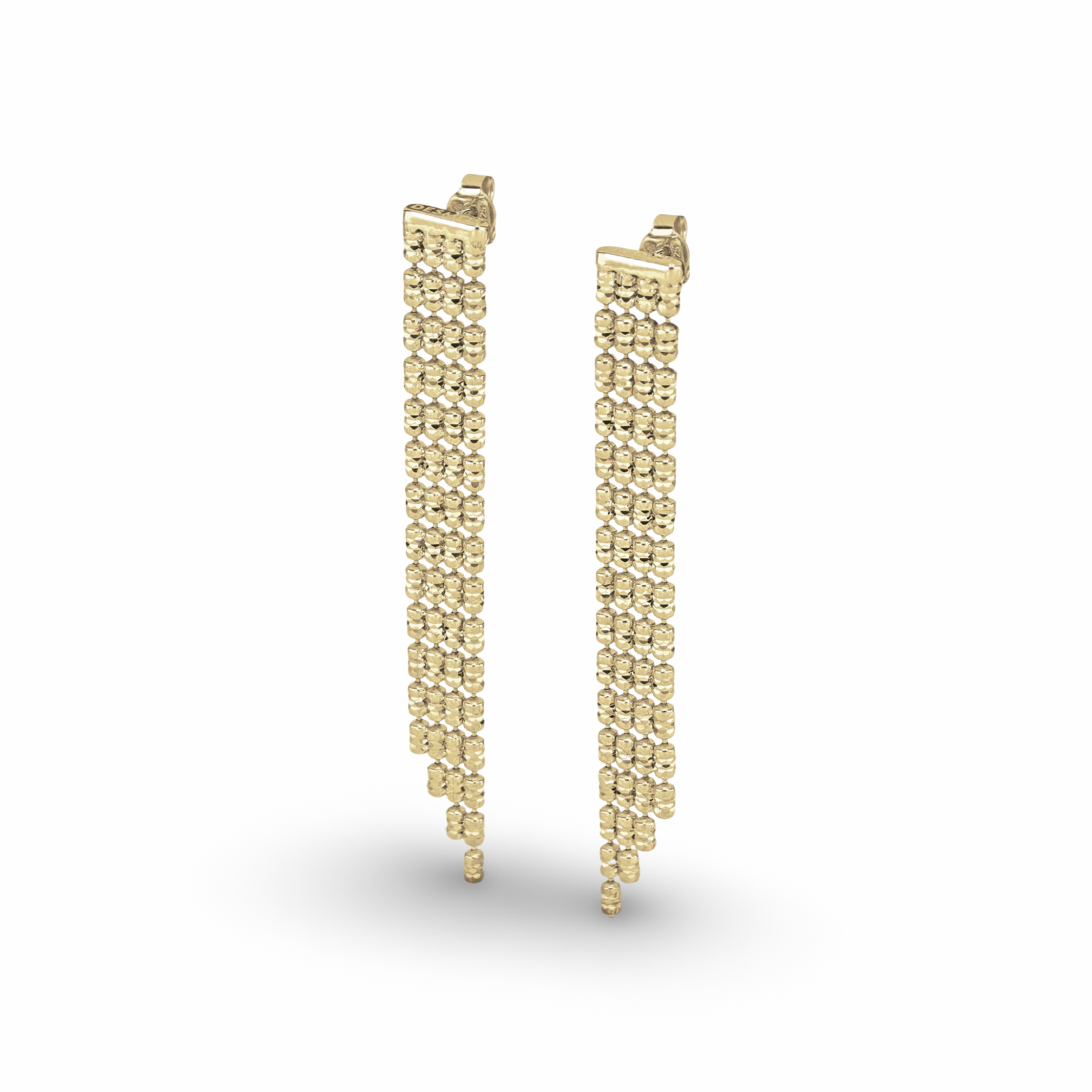 Sterling Silver & 18K Yellow Gold Overlay Infinity Italia Earrings