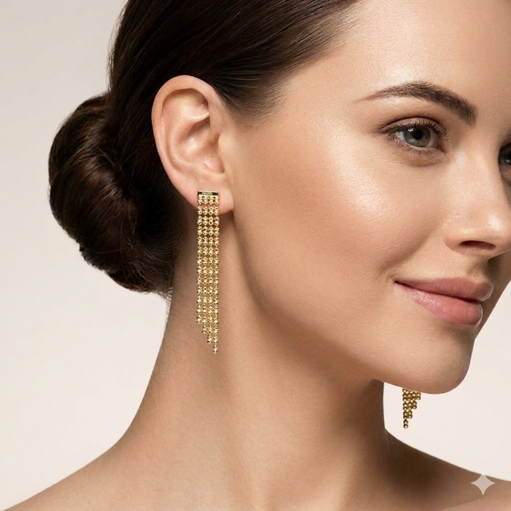 Sterling Silver & 18K Yellow Gold Overlay Infinity Italia Earrings