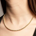 Sterling Silver & 18K Yellow Gold Overlay Crystal Italia Necklace