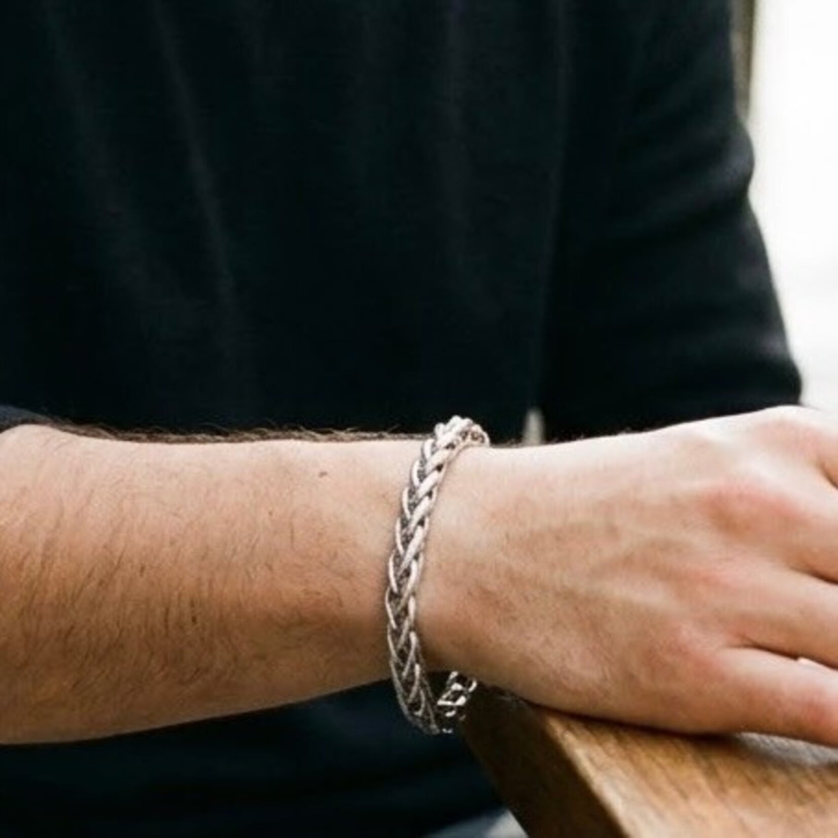 Stainless Steel Spiga ink Bracelet