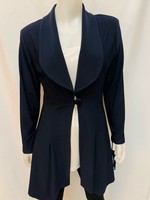 Artex long blazer with one front button