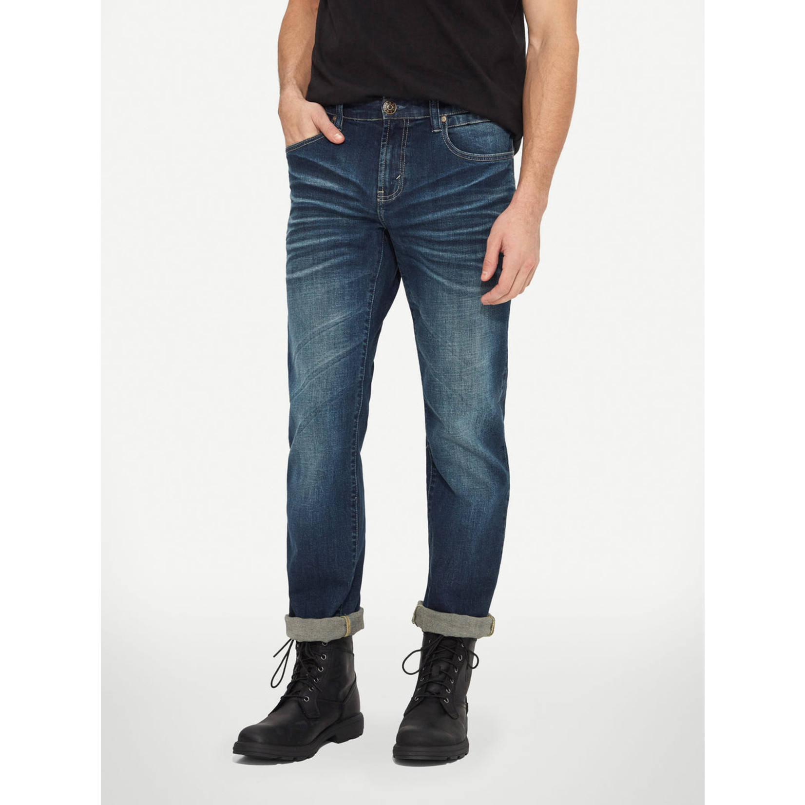 Black Bull Blac Bull mens Reg Fit Straight Leg jeans