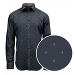 Point Zero Luxury poly/cotton long sleeve button shirt