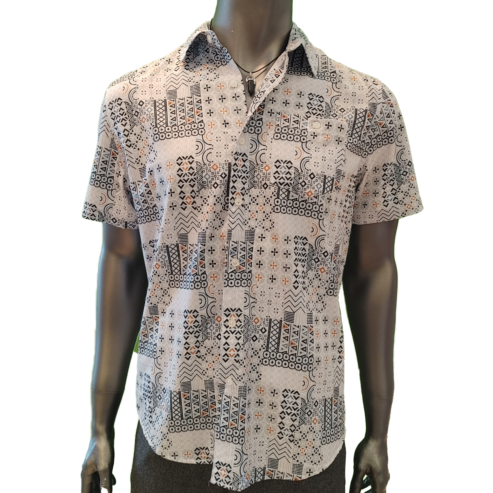 Point Zero 7064691 s/s recycled 4 way stretch dry edition printed shirt