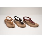 JJ 3 strap thong sandal