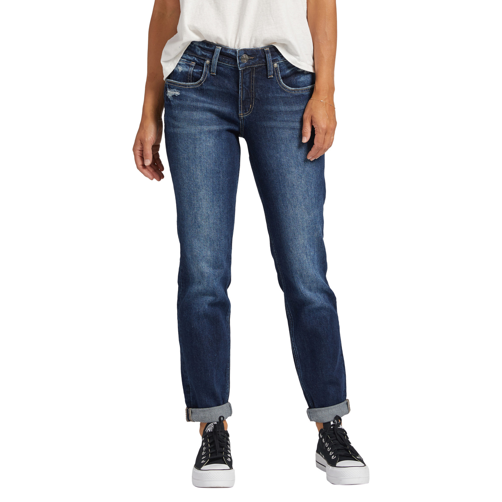 Silver Silver Jeans Boyfriend style mid rise slim leg