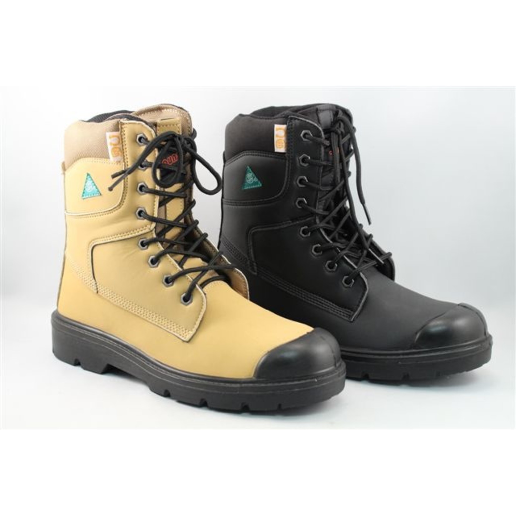 Lace up shop rigger boots