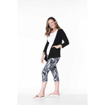 Julia Divina Printed pull on capri