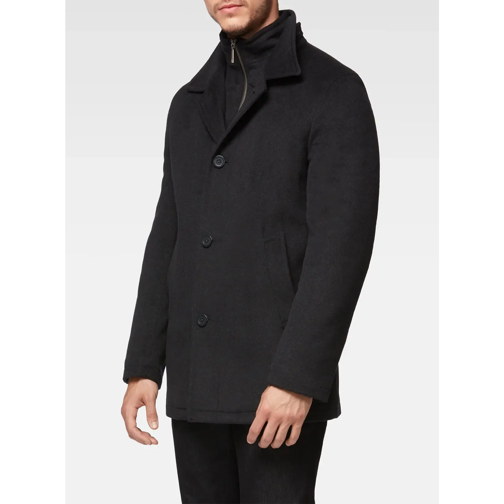 Vincent D'Amerique Vincent D'Amerique Mens dress jacket/over coat with zip off lining, jackets, coats