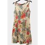 Michael Tyler Sleeveless floral print stretch dress