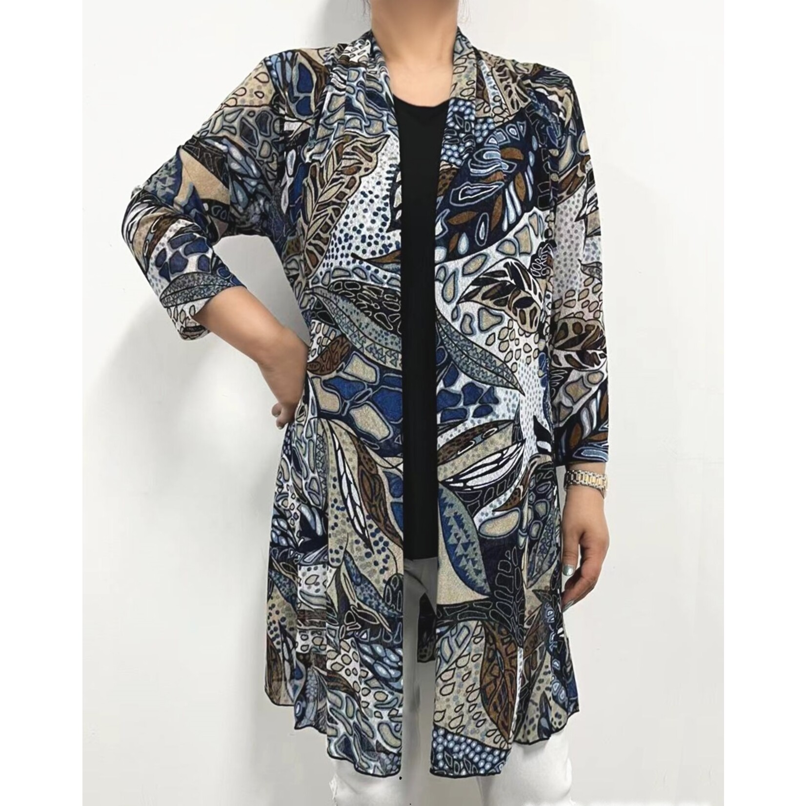 Creations long cover up cardigan