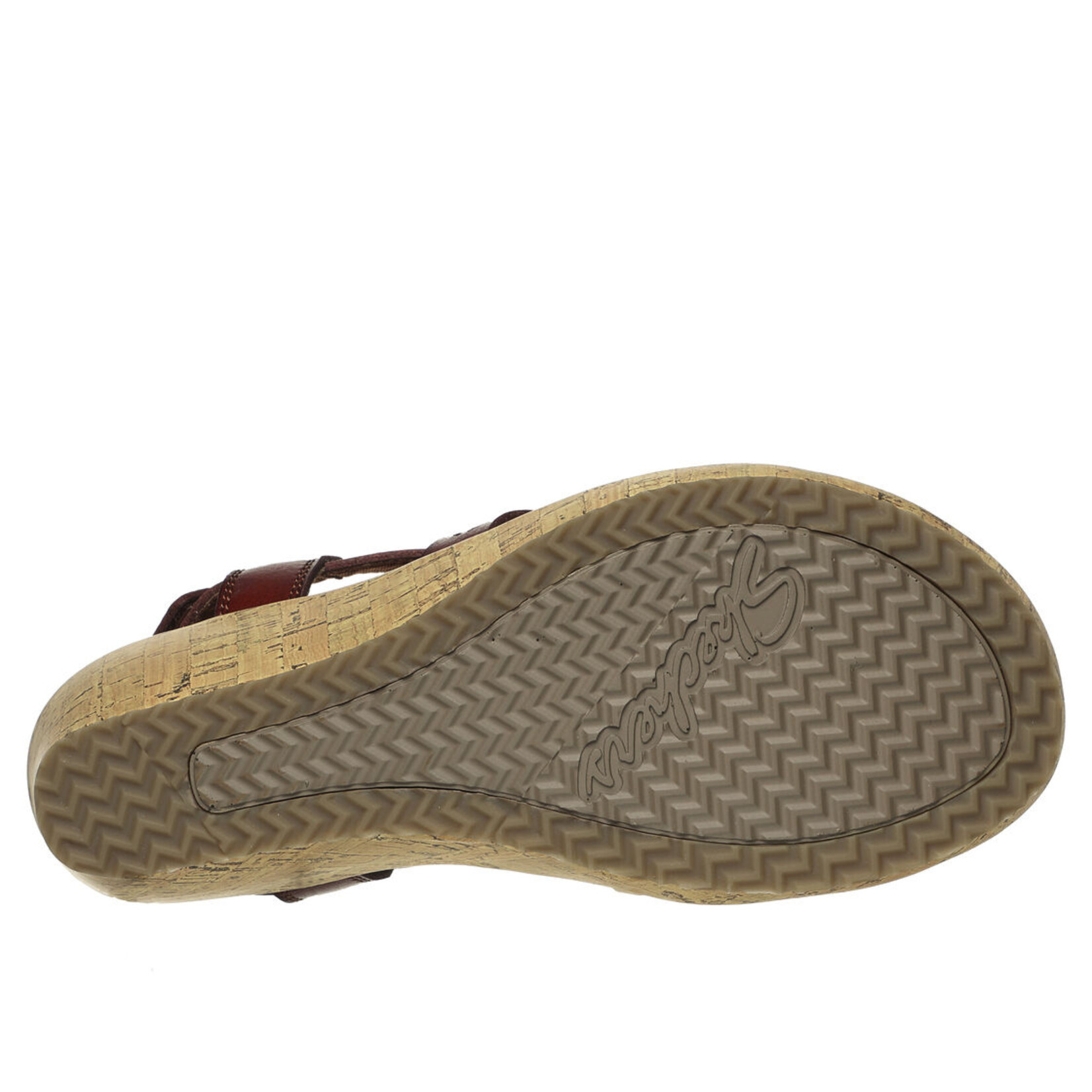 Skechers Skechers luxe foam cork wedge sandal