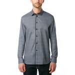 Vincent D'Amerique Mens long sleeve print stretch button shirt