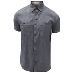 Point Zero Mens short sleeve light weight button shirt