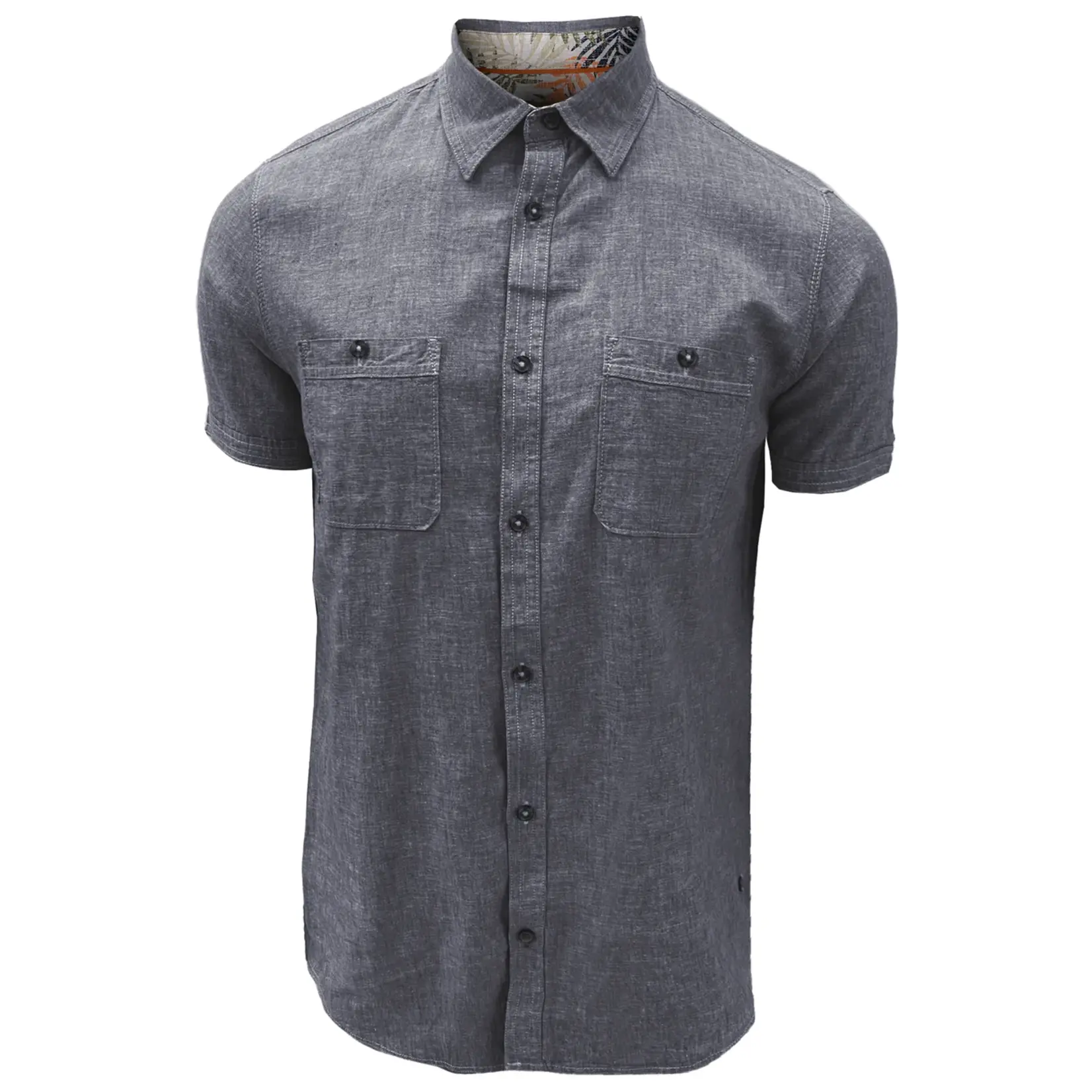 Point Zero Point Zero mens short sleeve light weight button shirt, shirt, tops, top