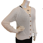 Point Zero Long sleeve v-neck button cardigan sweater
